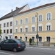 Adolf Hitler’s birth house, front, in Braunau am Inn, Austria has attracted Nazi sympathizers.
